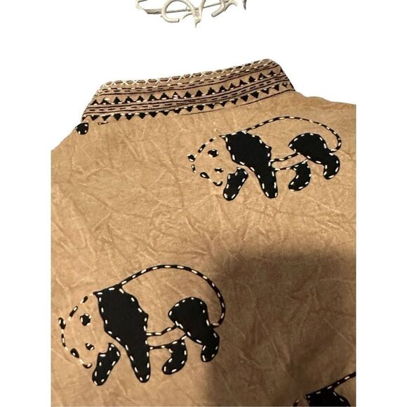 Excellent CONDITION RARE UNIQUE VINTAGE Showstopper WOMEN ORVIS Women's 100% Cot - Picture 6 of 15